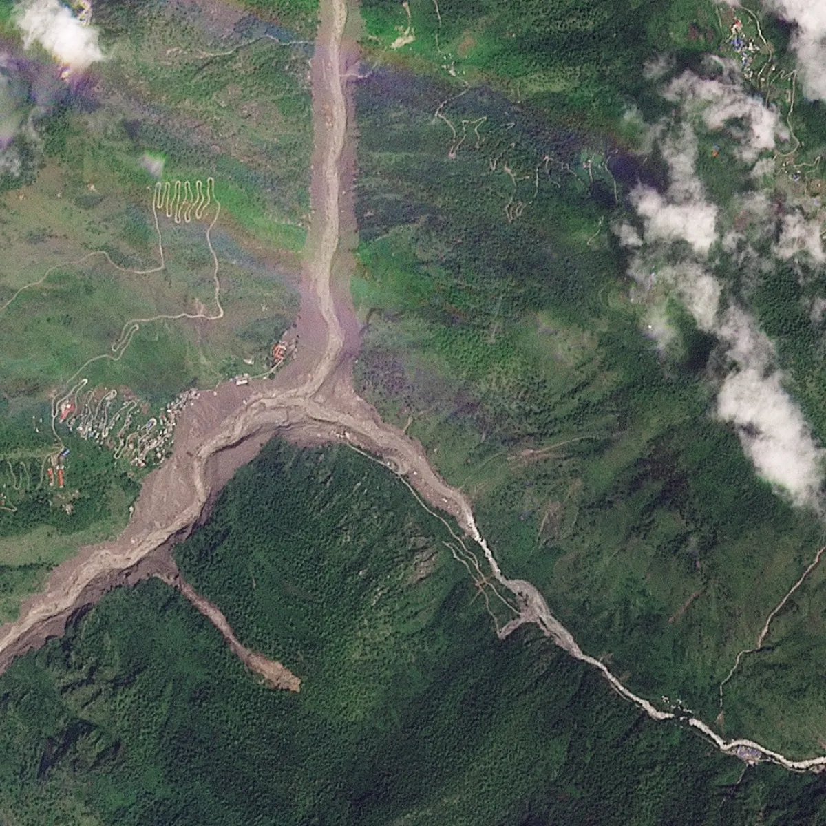 After flood: 26 Aug 2026 · PlanetScope